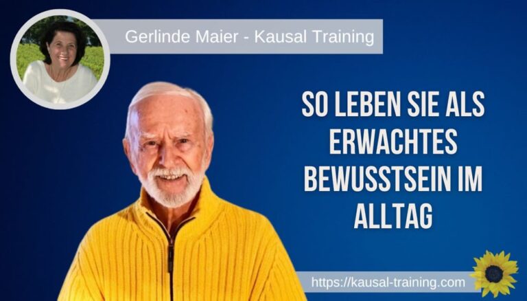 So leben Sie als erwachtes Bewusstsein im Alltag