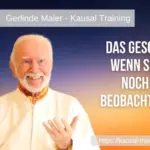 Das geschieht, wenn Sie nur noch der Beobachter sind