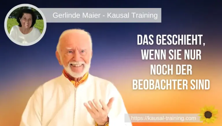 Das geschieht, wenn Sie nur noch der Beobachter sind
