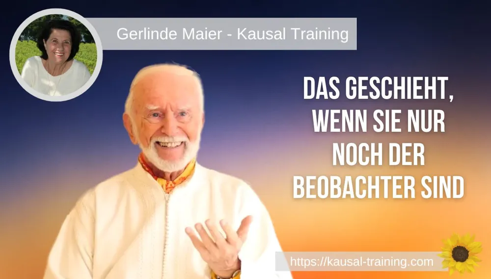 Das geschieht, wenn Sie nur noch der Beobachter sind