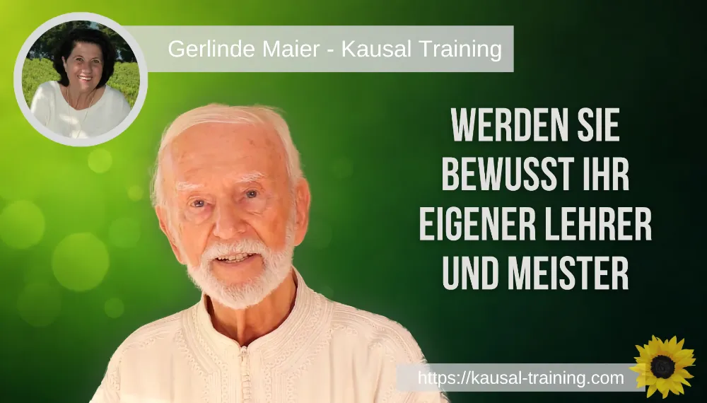 Werden Sie bewusst Ihr eigener Lehrer und Meister