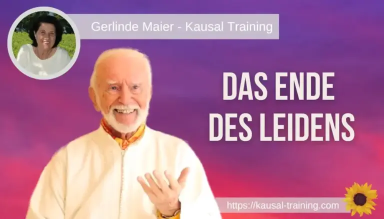 Titelbild „Das Ende des Leidens“: Kurt Tepperwein vor violett-rotem Hintergrund, oben links ein Porträt von Gerlinde Maier